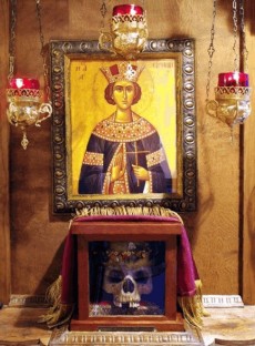 Relics of Orthodox Martyr St Irene